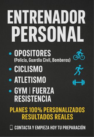 ENTRENADOR PERSONAL ONLINE 24H