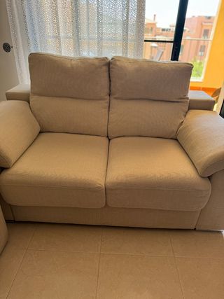 Sofá 3+2 plazas beige