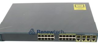 Cisco 2960G 24 puertos ( 4 DE FIBRA Y 4 D COBRE )
