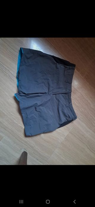 Pantaloncini Quechua Grigio - Trekking