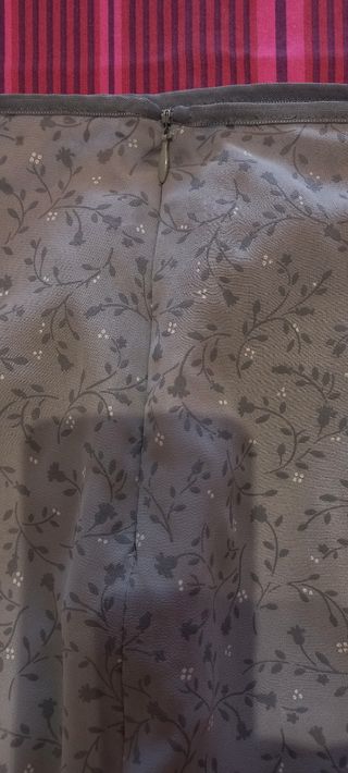 Falda Mango gris XL o L talla 42/40