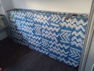 Somier Flex 90x190cm - Azul y Blanco