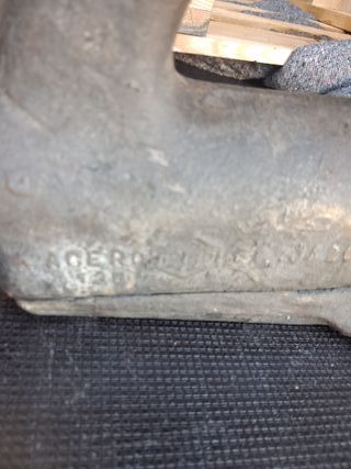 Tornillo de banco antiguo 125 mm