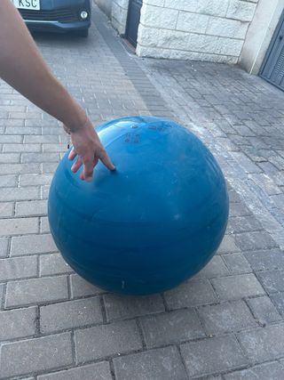 Bola pilates azul
