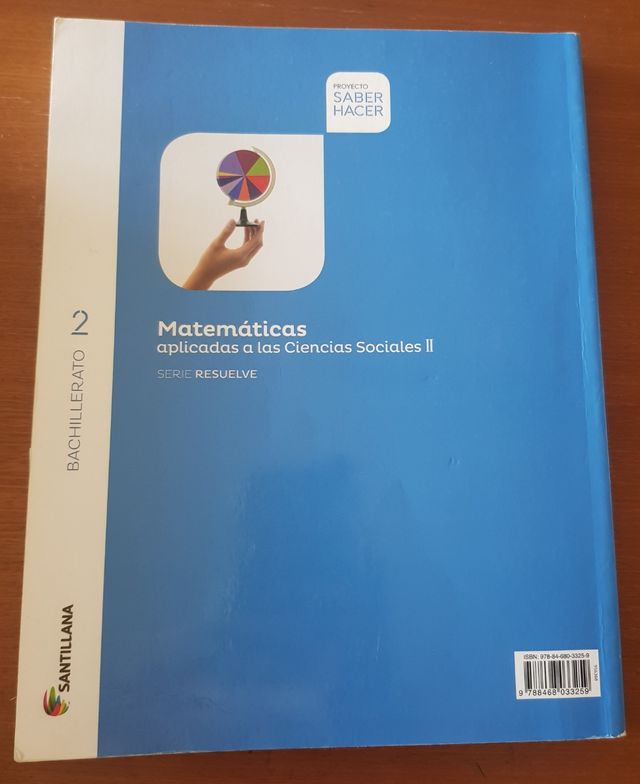 Matemáticas Aplicadas A Las Ciencias Sociales II