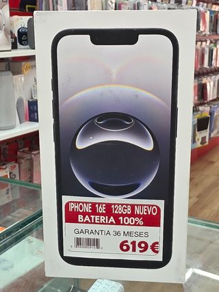 iPhone 16E 128GB - Nuevo