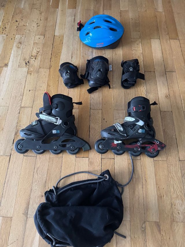 Patines linea ajustables 34-36