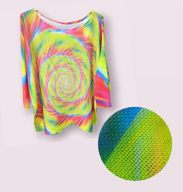 Jersey multicolor manga 3/4