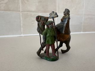 Figuras Reyes Magos Plomo Vintage