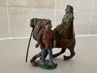 Figuras Reyes Magos Plomo Vintage