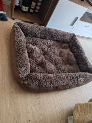 Cama perro marrón - mullida