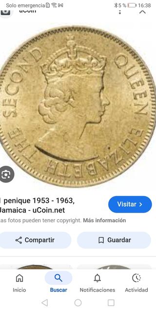 Penique Jamaica 1953-1963