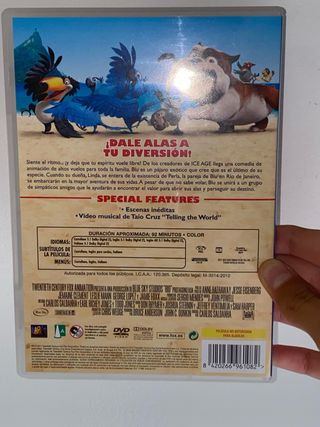 DVD Rio - Película Animada