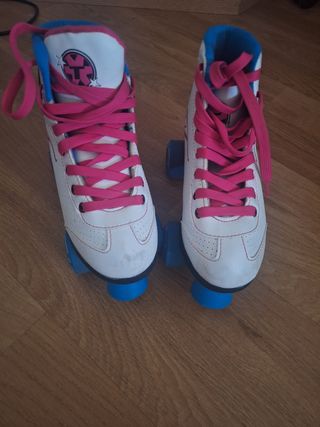 Patines en línea niña, talla ajustable
