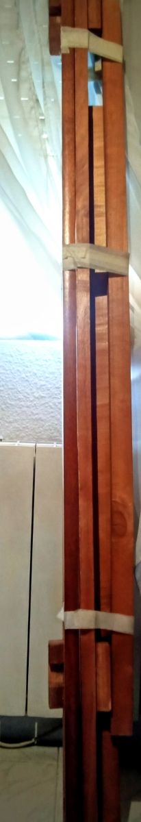 cama matrimonio madera maciza