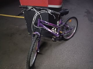Bicicleta niña montaña 26" violeta