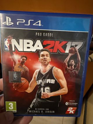 NBA 2K17 PS4 (PlayStation 4) Pau Gasol