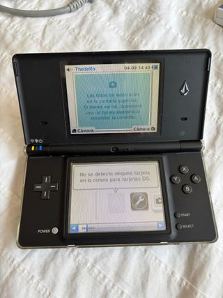 Nintendo DS negra