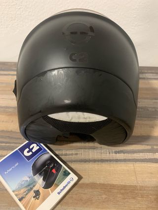 Casco moto Schuberth C2 negro talla 54/55