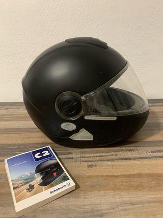 Casco moto Schuberth C2 negro talla 54/55