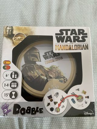 Dobble Star Wars Mandalorian. Amazon por 16€.