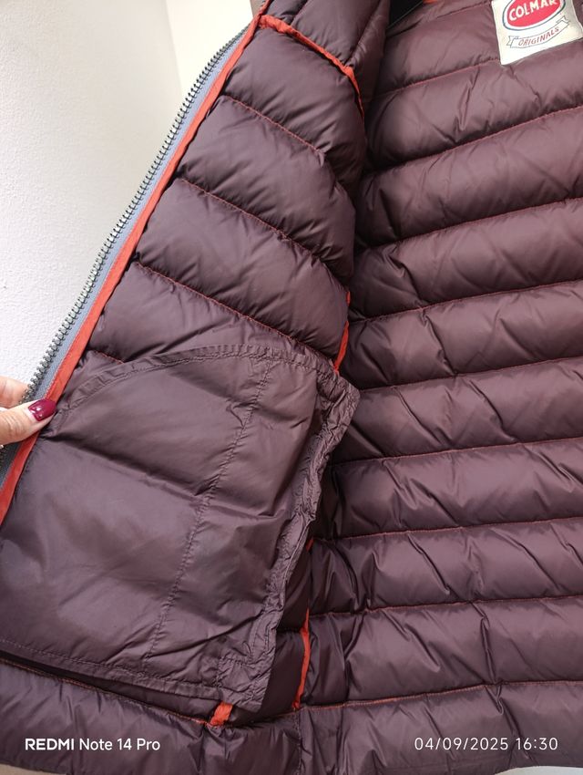 Piumino Colmar Originale color aragosta 