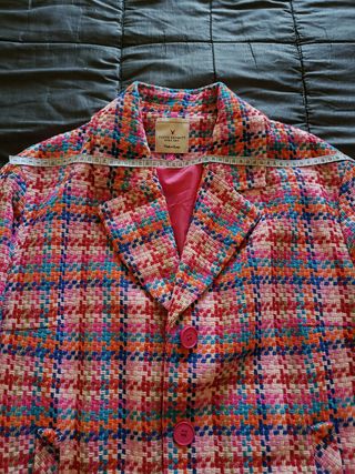 Abrigo Schus Schmitt multicolor