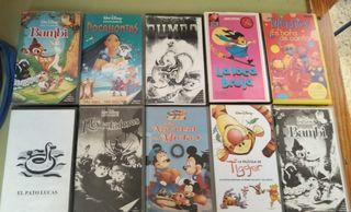 VHS infantiles - clásicos animados