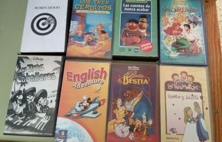VHS infantiles - clásicos animados