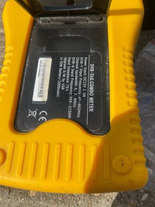 Satlink WS-6936: Medidor de Señal