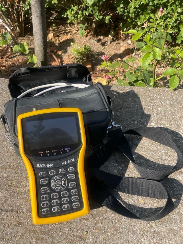 Satlink WS-6936: Medidor de Señal