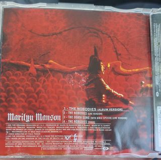 CD Marilyn Manson - The Nobodies