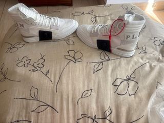 Botas Philipp Plein altas blancas