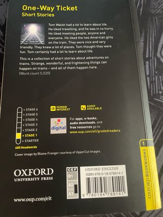 Oxford Bookworms Library: One-Way Ticket - Shor...