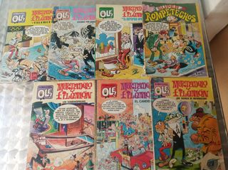Cómics Mortadela y Filemón Antiguos 
