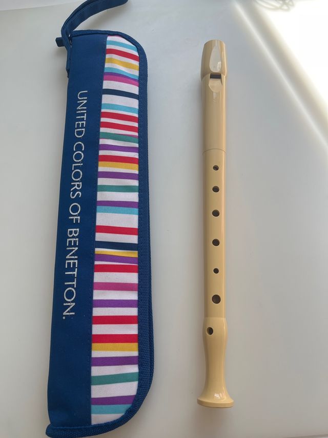 Gravador Hohner+estojo Benetton