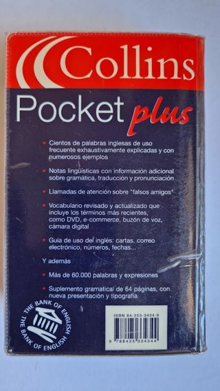 Collins pocket plus español-ingles, ingles-español