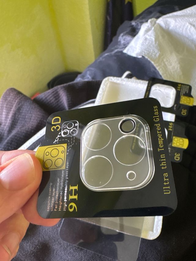 protezione dello schermo + protezione fotocamera 11 pro max