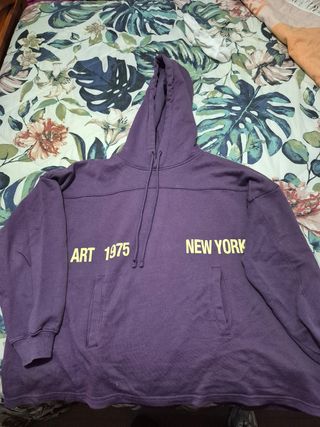 Sudadera morada New York 1975