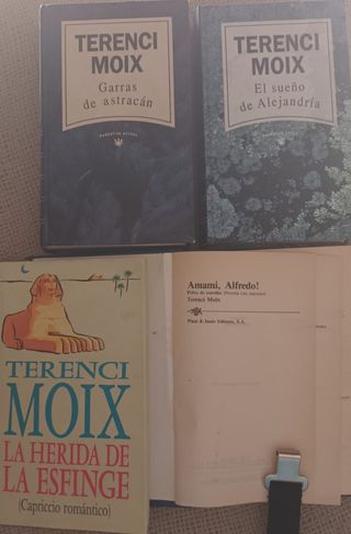 4 libros de Terenci Moix 