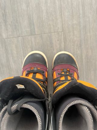 Botas Snowboard Emery 42 Naranja-Morado