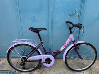 Bicicleta niña 24" lila