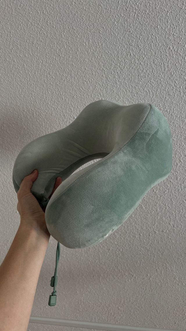 Almohada viaje cuello - Verde