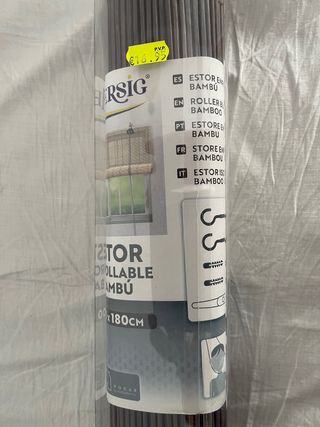 Estor Enrollable Bambú 100x180cm