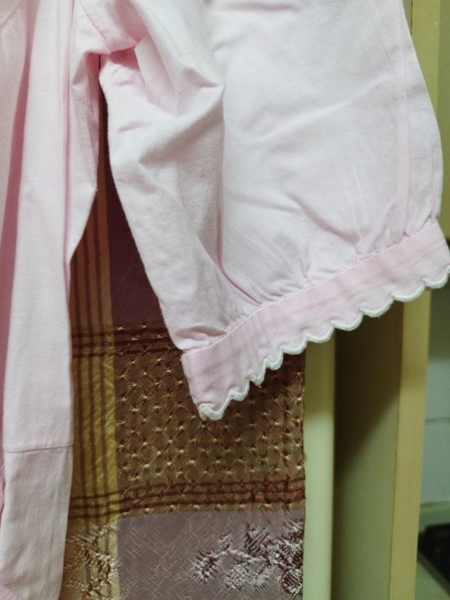 Camisón antiguo bordado