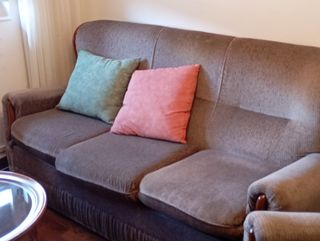 Sofá cama y sillón 