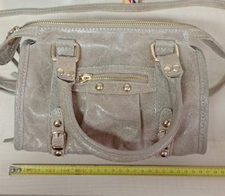 Bolso bandolera de cuero italiano