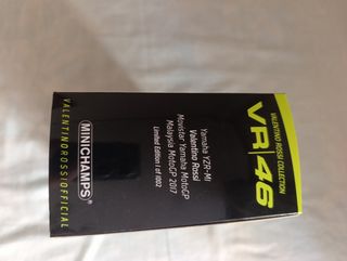 Minichamps Yamaha VR46 Rossi 1:12 Moto GP