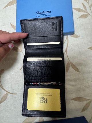 Cartera Bachatta Piel Negra