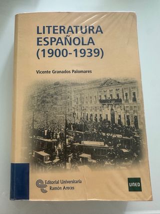 Literatura española (1900-1939). UNED